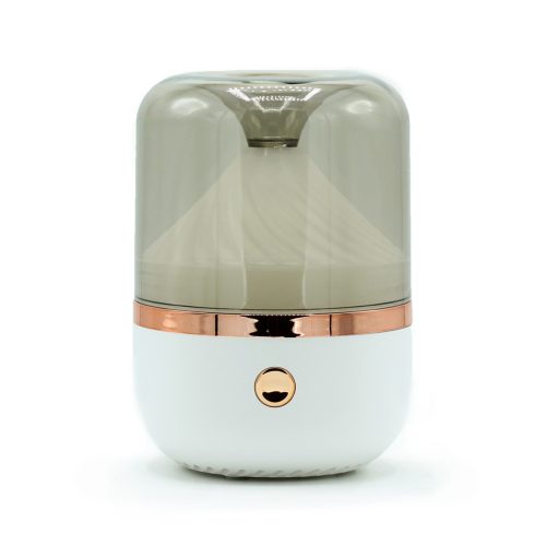 Difuzor Aromatic Urban Alb și Bronz, USB, Schimbare de Culoare