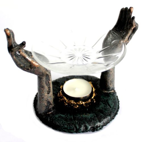 Buddha Antic - Mâini - Lampă Aromatică