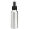 Flacon din Aluminiu cu Pompă Neagră, 100ml