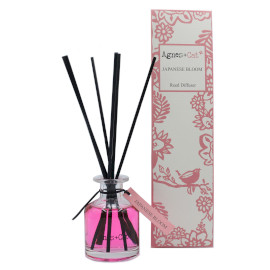 Cutie Difuzor Trestie - Floare Japoneză, 140ml 