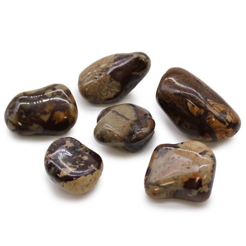 Jasper Nguni rotunjită, 30-50 mm, 6 buc