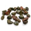 Unakite rotunjită, 10-30 mm, 24 buc