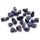 Sodalit albastru pur rotunjită, 10-30 mm, 24 buc