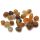 Agat Carnelian rotunjită, Mozambic, 10-30 mm, 24 buc