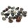 Bloodstone - Sephtonite rotunjită, 10-30 mm, 24 buc
