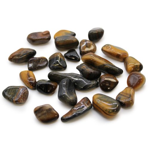 Ochi de Tigru multicolore rotunjită, 10-30 mm, 24 buc