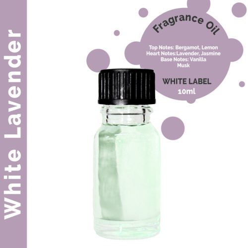Ulei Parfumat Lavandă Albă - Neetichetat, 10ml